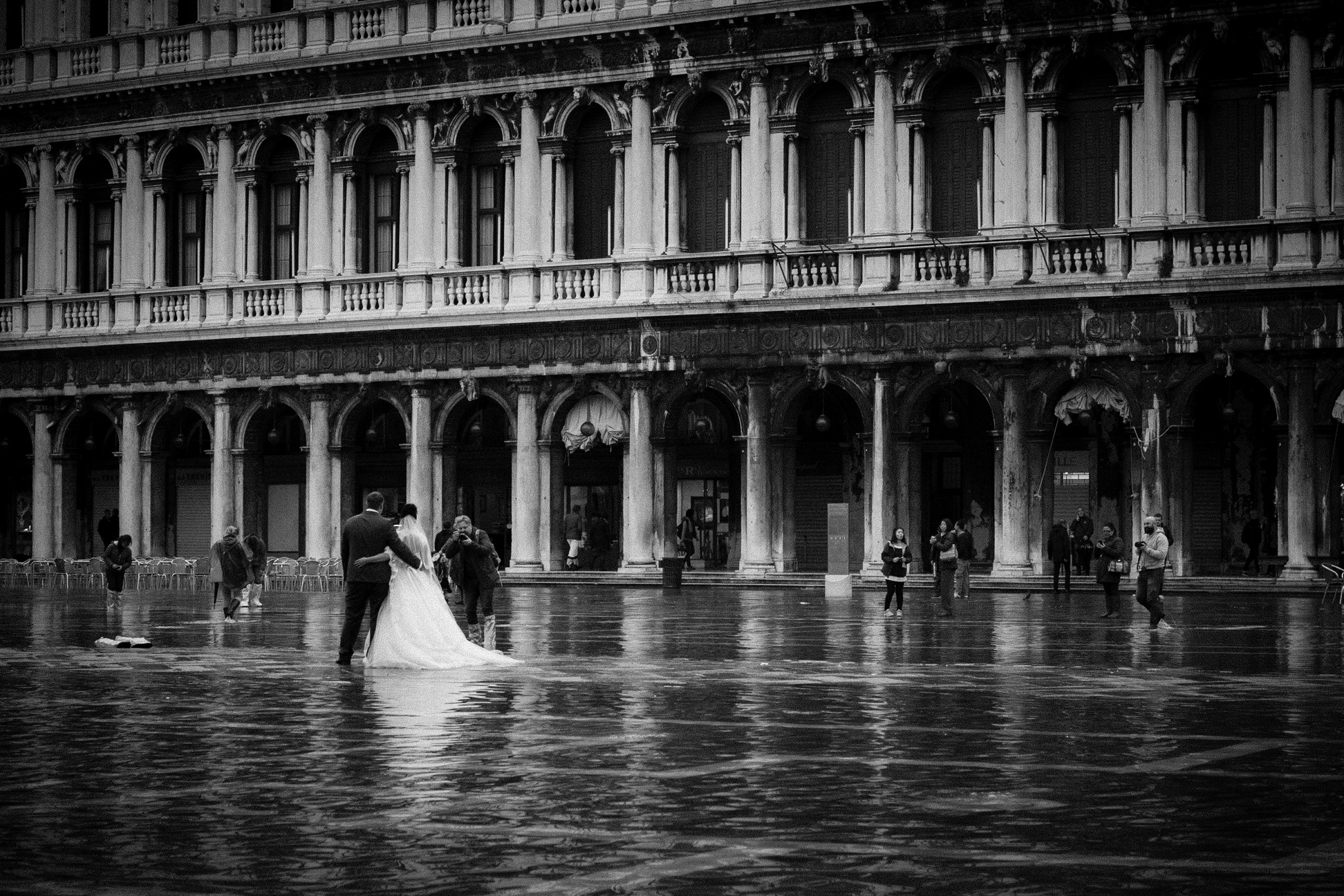 mariage Venise aqua alta
