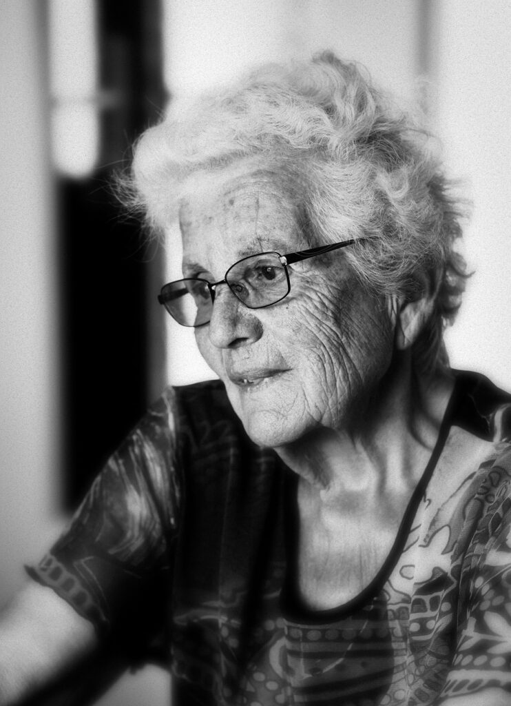 Portrait noir et blanc par la photographe du Perche Sophie K.