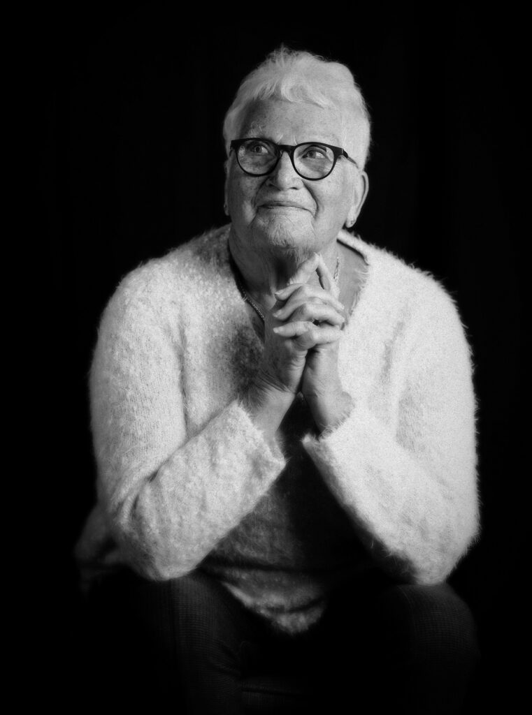 Portrait noir et blanc par la photographe du Perche Sophie K.